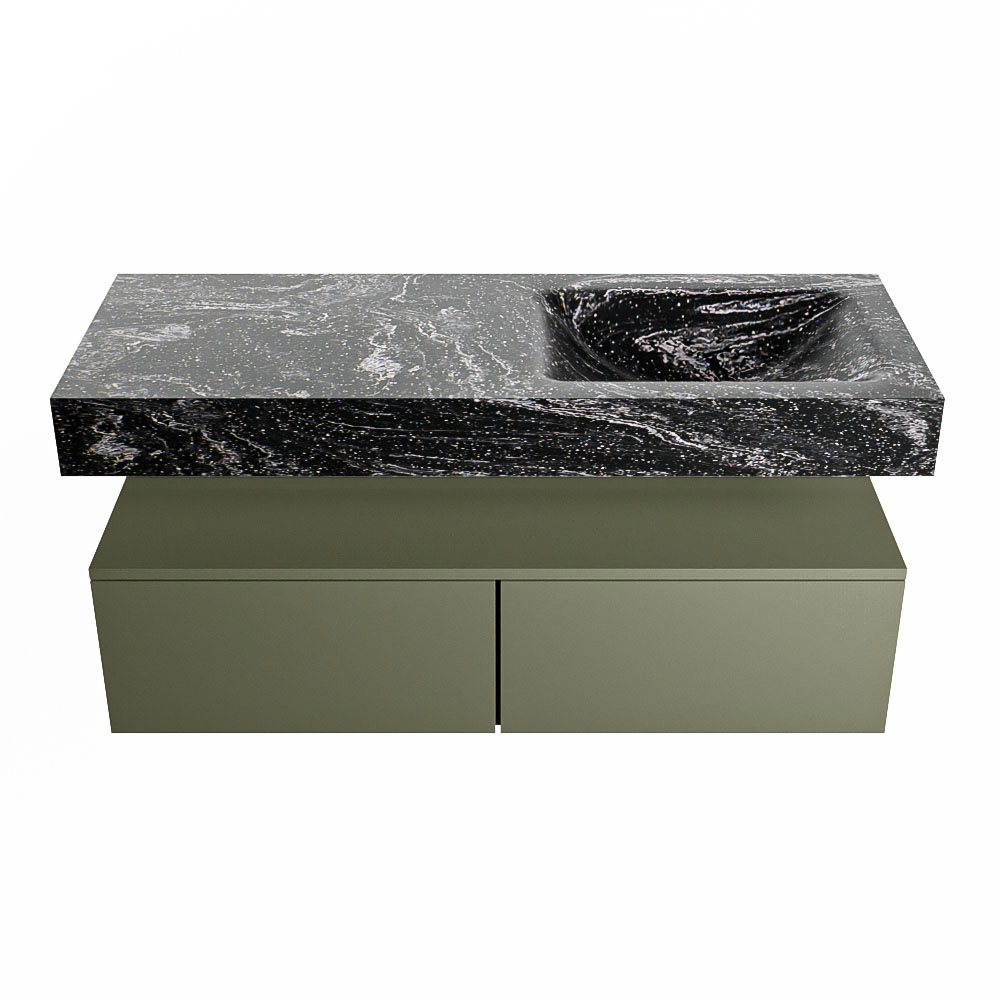 MONDIAZ ALAN-DLUX 120cm mueble de baño Army 2 cajones. Lavabo CLOUD Derecho 1 orificio color Lava. 4 MONDIAZ ALAN-DLUX 120cm mueble de baño Army 2 cajones. Lavabo CLOUD Derecho 1 orificio color Lava. - Imagen 4