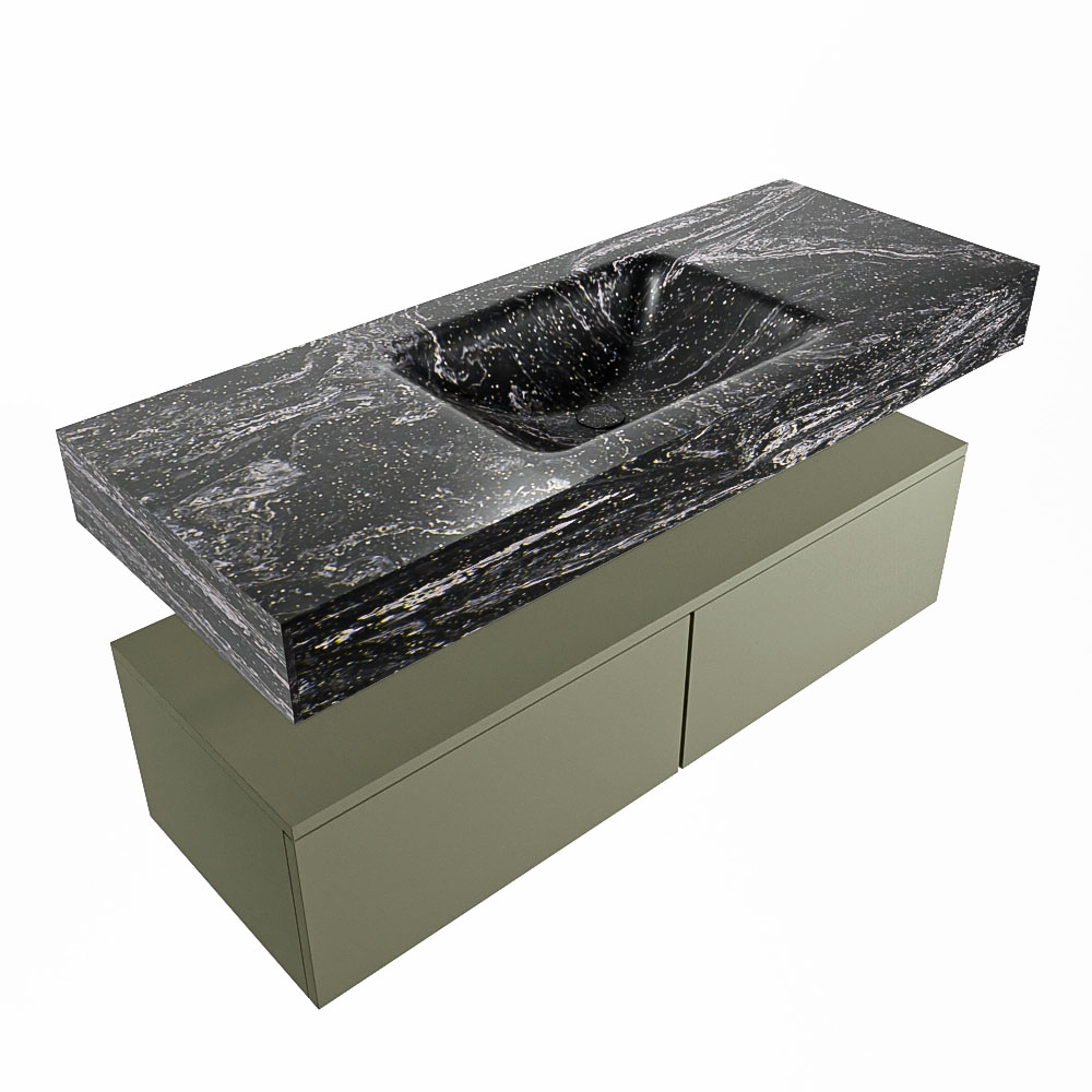 MONDIAZ ALAN-DLUX 120cm mueble de baño Army 2 cajones. Lavabo CLOUD Centro 1 orificio color Lava. 5 MONDIAZ ALAN-DLUX 120cm mueble de baño Army 2 cajones. Lavabo CLOUD Centro 1 orificio color Lava. - Imagen 5
