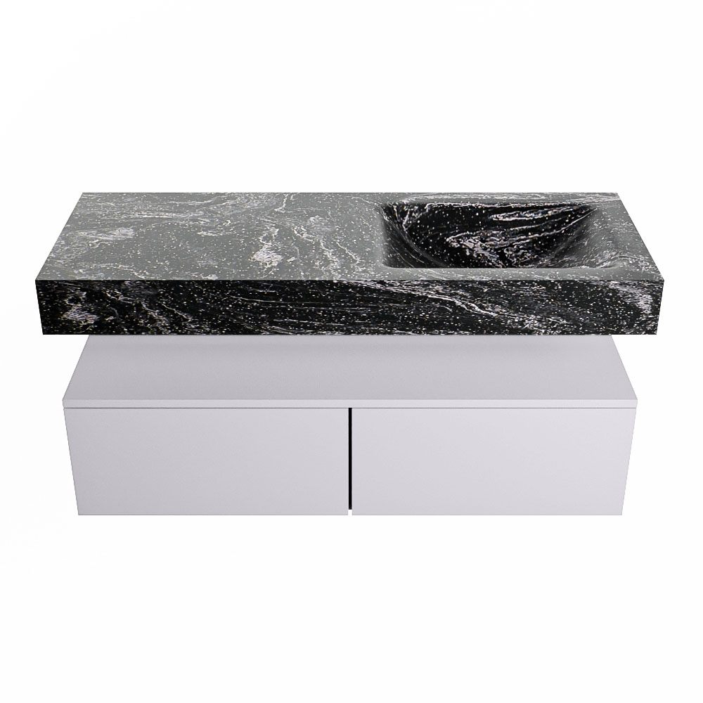 MONDIAZ ALAN-DLUX 120cm mueble de baño Cale 2 cajones. Lavabo CLOUD Derecho 1 orificio color Lava. 4 MONDIAZ ALAN-DLUX 120cm mueble de baño Cale 2 cajones. Lavabo CLOUD Derecho 1 orificio color Lava. - Imagen 4