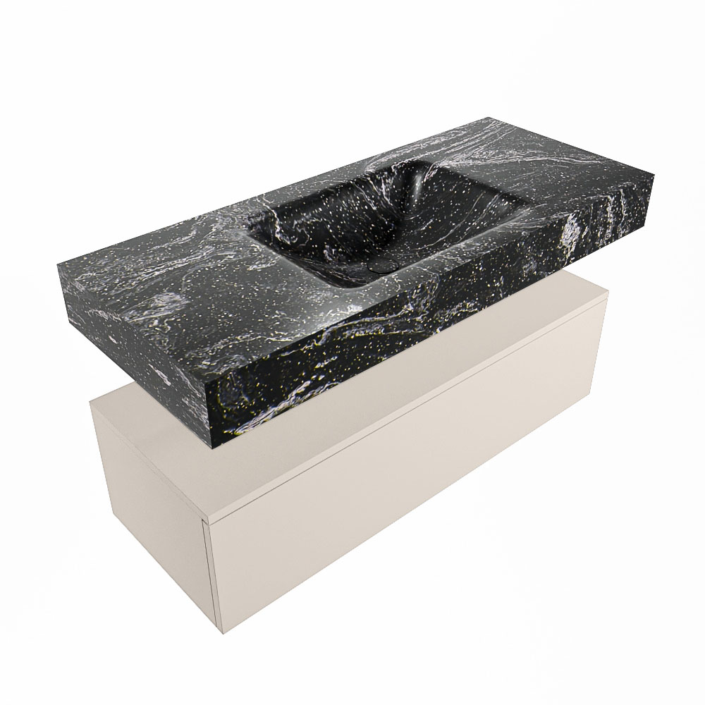 MONDIAZ ALAN-DLUX 110cm mueble de baño Linen 1 cajón. Lavabo CLOUD Centro 1 orificio color Lava. 5 MONDIAZ ALAN-DLUX 110cm mueble de baño Linen 1 cajón. Lavabo CLOUD Centro 1 orificio color Lava. - Imagen 5