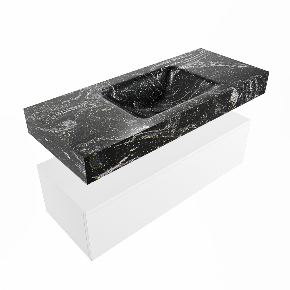 MONDIAZ ALAN-DLUX 110cm mueble de baño Talc 1 cajón. Lavabo CLOUD Centro 1 orificio color Lava. 5 MONDIAZ ALAN-DLUX 110cm mueble de baño Talc 1 cajón. Lavabo CLOUD Centro 1 orificio color Lava. - Imagen 5