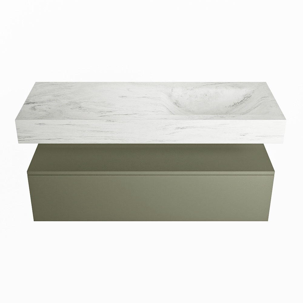 MONDIAZ ALAN-DLUX 120cm mueble de baño Army 1 cajón. Lavabo CLOUD Derecho 1 orificio color Opalo. 4 MONDIAZ ALAN-DLUX 120cm mueble de baño Army 1 cajón. Lavabo CLOUD Derecho 1 orificio color Opalo. - Imagen 4