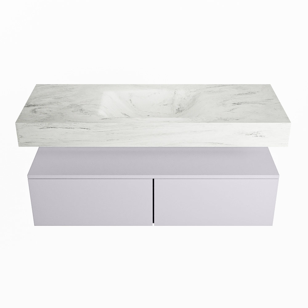 MONDIAZ ALAN-DLUX 120cm mueble de baño Cale 2 cajones. Lavabo CLOUD Centro 1 orificio color Opalo. 4 MONDIAZ ALAN-DLUX 120cm mueble de baño Cale 2 cajones. Lavabo CLOUD Centro 1 orificio color Opalo. - Imagen 4