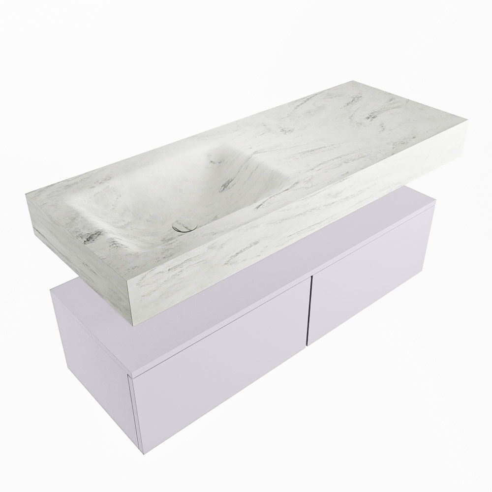 MONDIAZ ALAN-DLUX 120cm mueble de baño Cale 2 cajones. Lavabo CLOUD Izquierda 1 orificio color Opalo. 5 MONDIAZ ALAN-DLUX 120cm mueble de baño Cale 2 cajones. Lavabo CLOUD Izquierda 1 orificio color Opalo. - Imagen 5