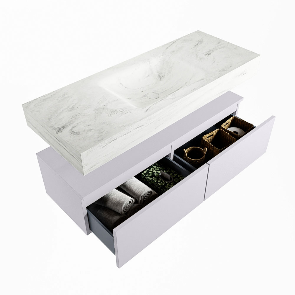 MONDIAZ ALAN-DLUX 120cm mueble de baño Cale 2 cajones. Lavabo CLOUD Centro 1 orificio color Opalo. 6 MONDIAZ ALAN-DLUX 120cm mueble de baño Cale 2 cajones. Lavabo CLOUD Centro 1 orificio color Opalo. - Imagen 6