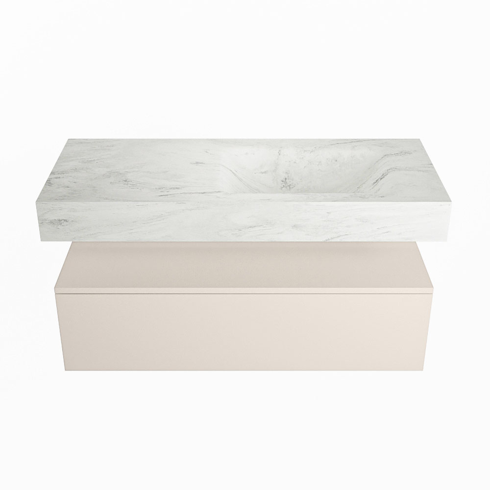 MONDIAZ ALAN-DLUX 110cm mueble de baño Linen 1 cajón. Lavabo CLOUD Derecho 1 orificio color Opalo. 4 MONDIAZ ALAN-DLUX 110cm mueble de baño Linen 1 cajón. Lavabo CLOUD Derecho 1 orificio color Opalo. - Imagen 4