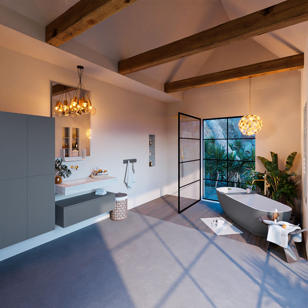 MONDIAZ ALAN-DLUX 100cm mueble de baño Plata 1 cajón. Lavabo CLOUD Izquierda sin orificios color Opalo. 3 MONDIAZ ALAN-DLUX 100cm mueble de baño Plata 1 cajón. Lavabo CLOUD Izquierda sin orificios color Opalo. - Imagen 3