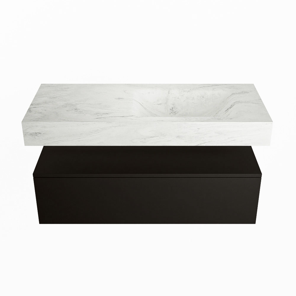 MONDIAZ ALAN-DLUX 110cm mueble de baño Urban 1 cajón. Lavabo CLOUD Derecho sin orificios color Opalo. 4 MONDIAZ ALAN-DLUX 110cm mueble de baño Urban 1 cajón. Lavabo CLOUD Derecho sin orificios color Opalo. - Imagen 4
