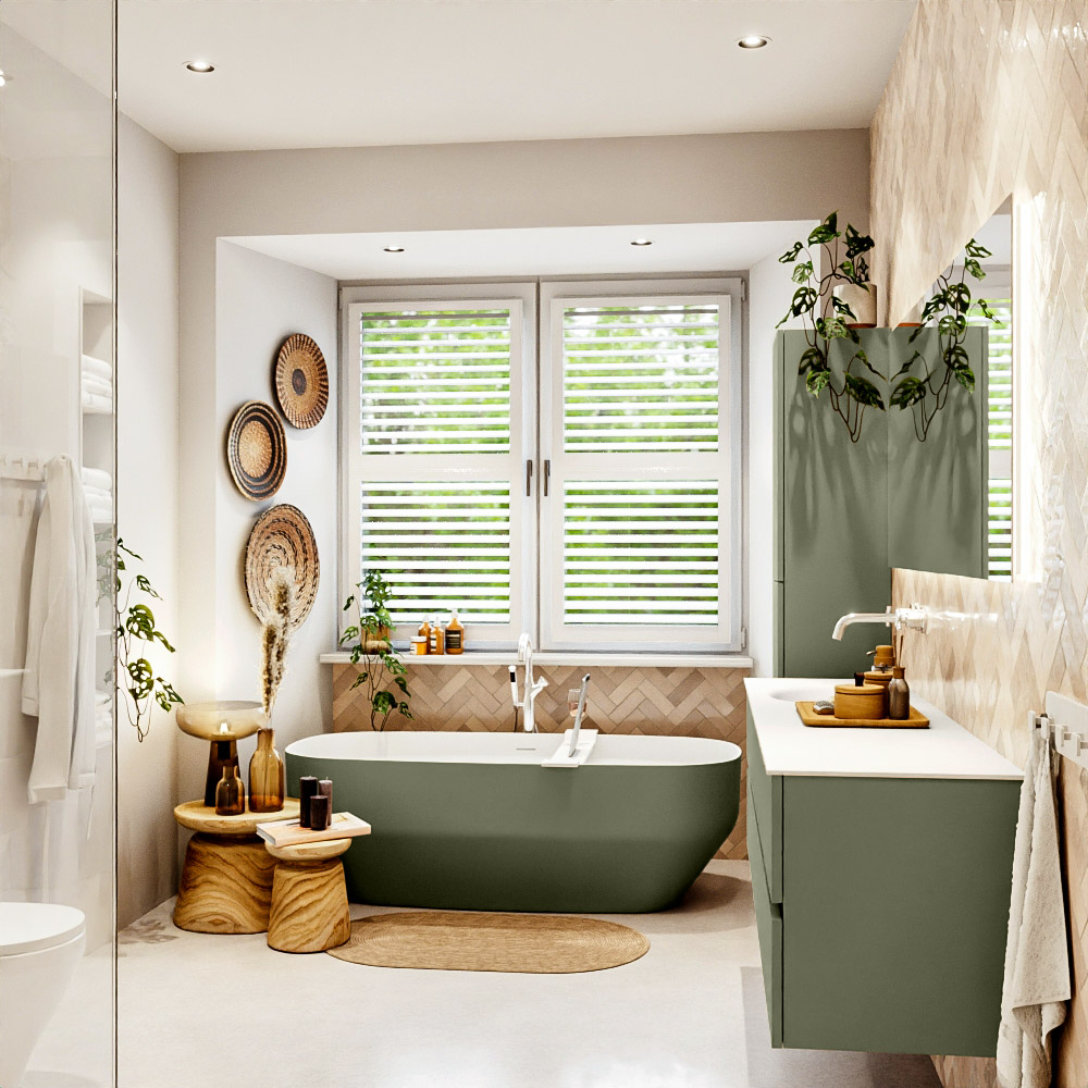 MONDIAZ VICA 170cm mueble de baño Army 4 cajones. Lavabo MOON Izquierda sin orificio color Talc con espejo LED. 3 MONDIAZ VICA 170cm mueble de baño Army 4 cajones. Lavabo MOON Izquierda sin orificio color Talc con espejo LED. - Imagen 3
