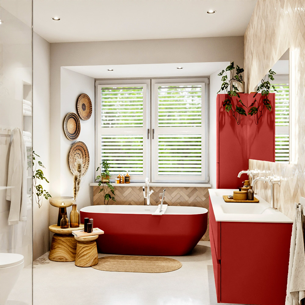 MONDIAZ VICA 200cm mueble de baño Fire 4 cajones. Lavabo CLOUD Doble 2 orificios color Talc con espejo LED. 3 MONDIAZ VICA 200cm mueble de baño Fire 4 cajones. Lavabo CLOUD Doble 2 orificios color Talc con espejo LED. - Imagen 3