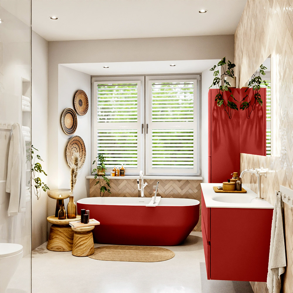 MONDIAZ VICA 160cm mueble de baño Fire 4 cajones. Lavabo MOON Derecho 1 orificio color Talc con espejo LED. 3 MONDIAZ VICA 160cm mueble de baño Fire 4 cajones. Lavabo MOON Derecho 1 orificio color Talc con espejo LED. - Imagen 3