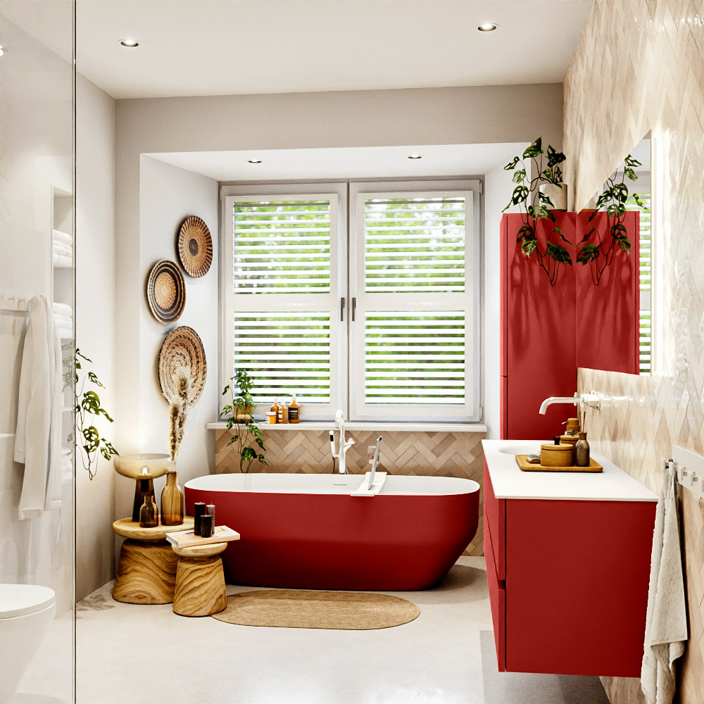 MONDIAZ VICA 160cm mueble de baño Fire 4 cajones. Lavabo MOON Izquierda sin orificio color Talc con espejo LED. 3 MONDIAZ VICA 160cm mueble de baño Fire 4 cajones. Lavabo MOON Izquierda sin orificio color Talc con espejo LED. - Imagen 3