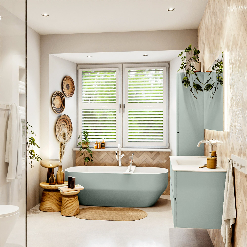 MONDIAZ VICA 120cm mueble de baño Greey 2 cajones. Lavabo CLOUD Centro 1 orificio color Talc con espejo LED. 3 MONDIAZ VICA 120cm mueble de baño Greey 2 cajones. Lavabo CLOUD Centro 1 orificio color Talc con espejo LED. - Imagen 3