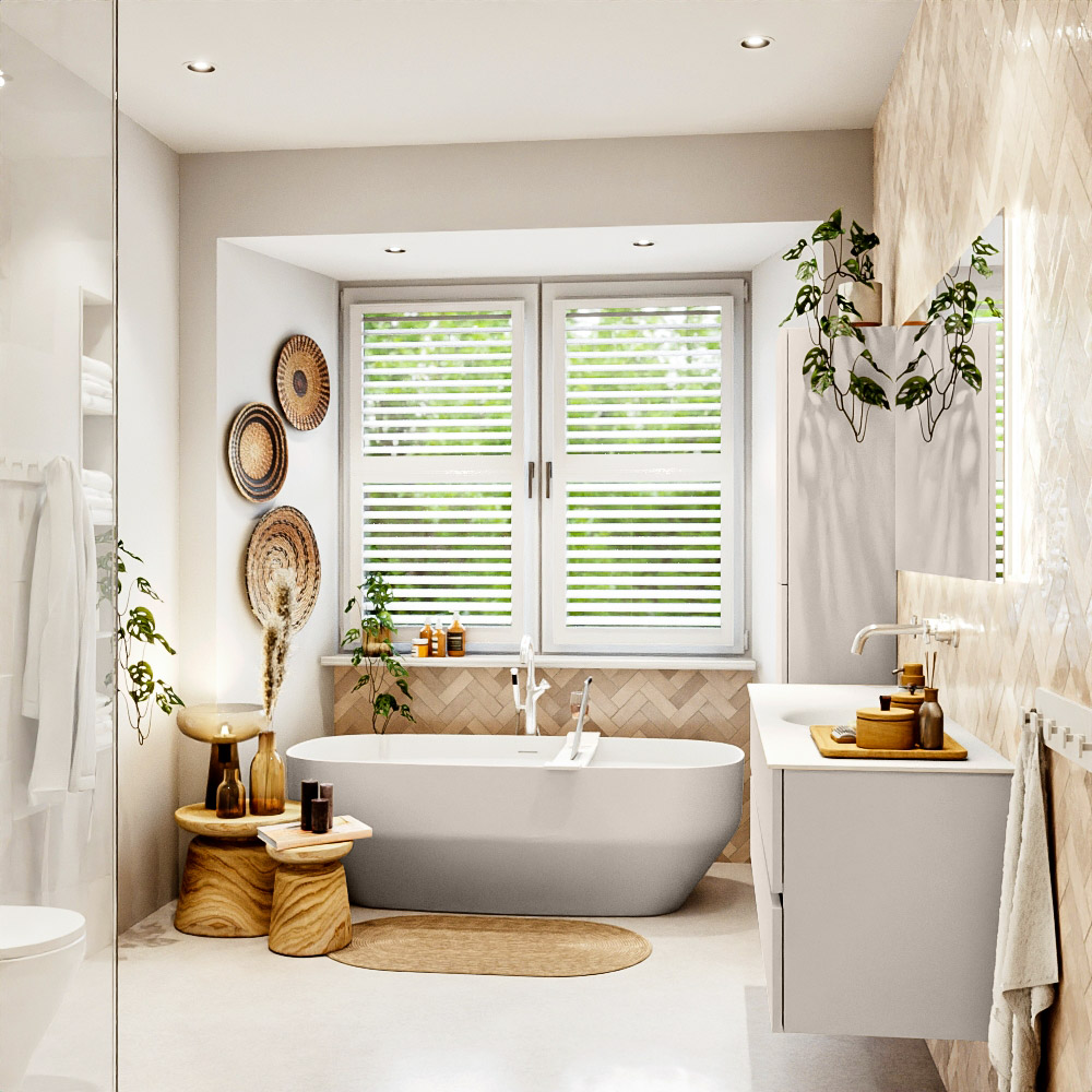 MONDIAZ VICA 150cm mueble de baño Linen 2 cajones. Lavabo MOON Centro sin orificio color Talc con espejo LED. 3 MONDIAZ VICA 150cm mueble de baño Linen 2 cajones. Lavabo MOON Centro sin orificio color Talc con espejo LED. - Imagen 3