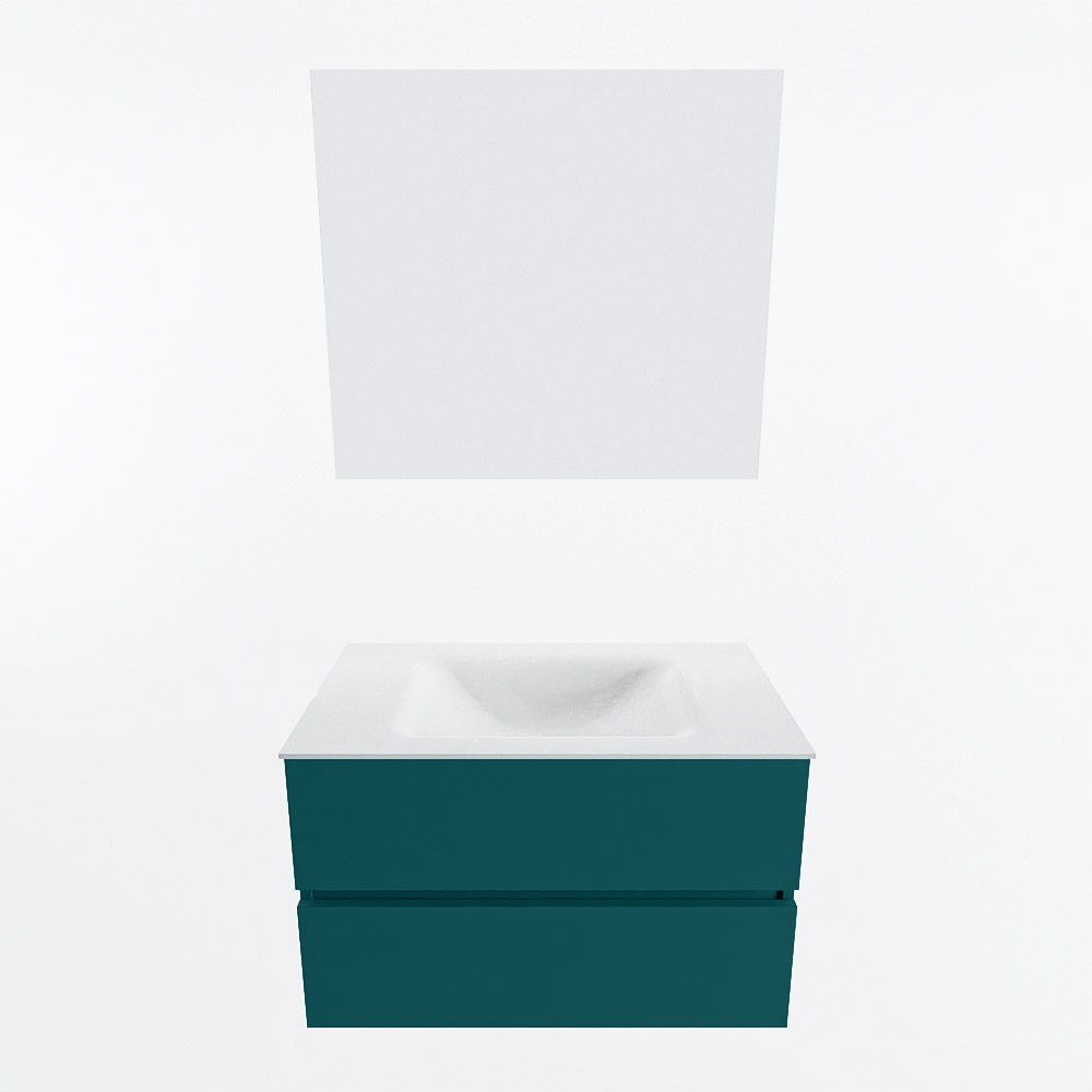 MONDIAZ VICA 80cm mueble de baño Smag 2 cajones. Lavabo CLOUD Centro sin orificio color Talc con espejo LED. 5 MONDIAZ VICA 80cm mueble de baño Smag 2 cajones. Lavabo CLOUD Centro sin orificio color Talc con espejo LED. - Imagen 5