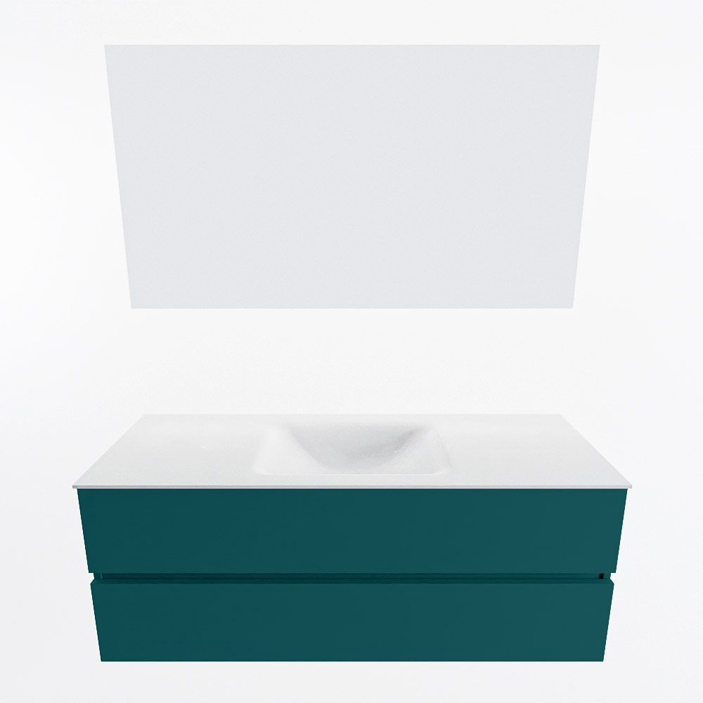 MONDIAZ VICA 130cm mueble de baño Smag 2 cajones. Lavabo CLOUD Centro sin orificio color Talc con espejo LED. 4 MONDIAZ VICA 130cm mueble de baño Smag 2 cajones. Lavabo CLOUD Centro sin orificio color Talc con espejo LED. - Imagen 5