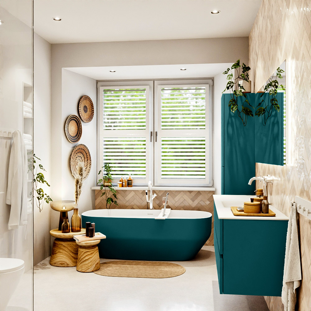 MONDIAZ VICA 150cm mueble de baño Smag 2 cajones. Lavabo CLOUD Centro 1 orificio color Talc con espejo LED. 3 MONDIAZ VICA 150cm mueble de baño Smag 2 cajones. Lavabo CLOUD Centro 1 orificio color Talc con espejo LED. - Imagen 3