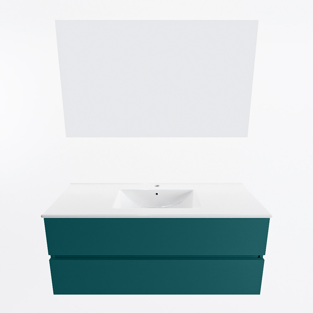 MONDIAZ VICA 120cm mueble de baño Smag 2 cajones. Lavabo DENIA Centro 1 orificio color Blanco brillo con espejo LED. 5 MONDIAZ VICA 120cm mueble de baño Smag 2 cajones. Lavabo DENIA Centro 1 orificio color Blanco brillo con espejo LED. - Imagen 5