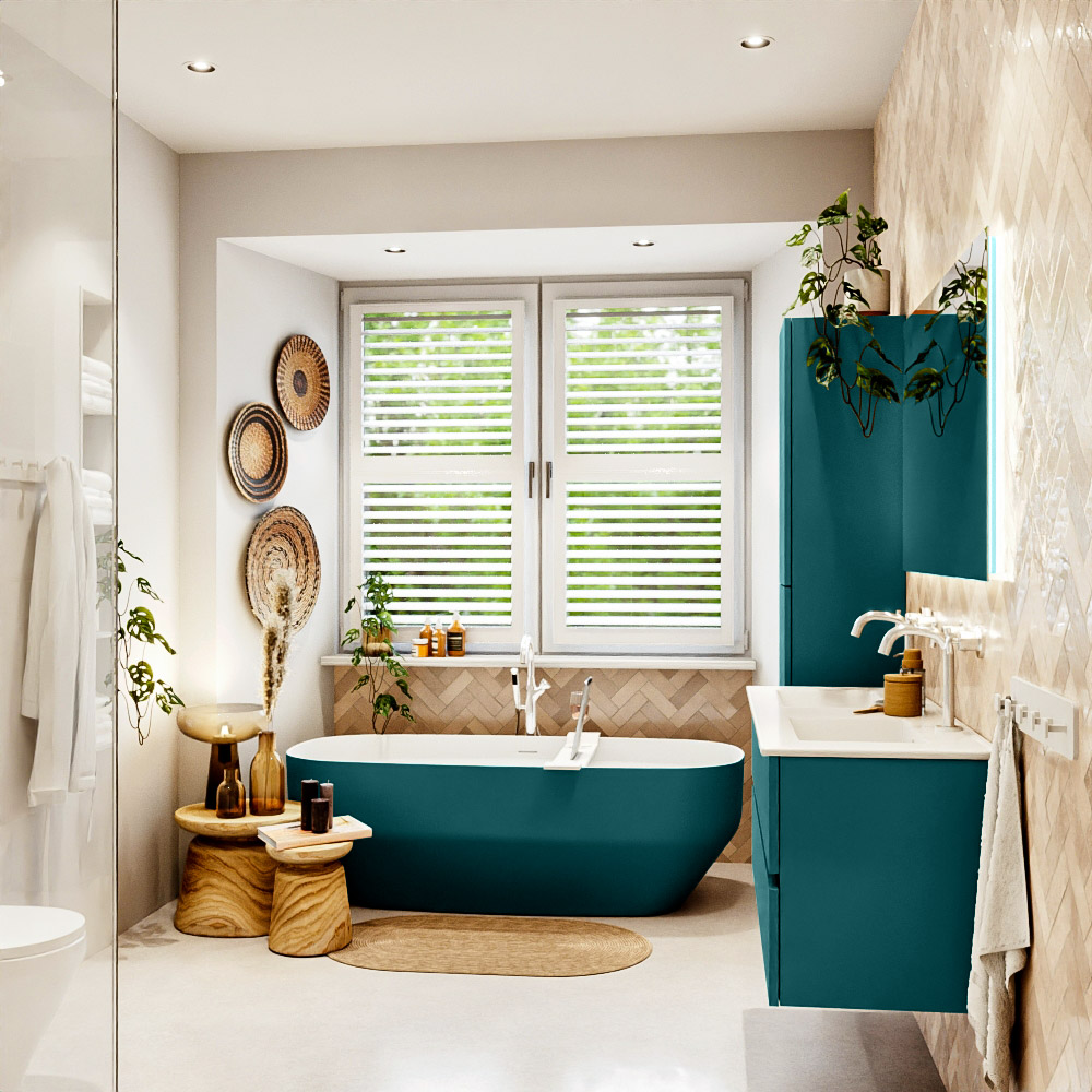 MONDIAZ VICA 120cm mueble de baño Smag 2 cajones. Lavabo DENIA Doble 2 orificios color Blanco brillo con espejo LED. 3 MONDIAZ VICA 120cm mueble de baño Smag 2 cajones. Lavabo DENIA Doble 2 orificios color Blanco brillo con espejo LED. - Imagen 3