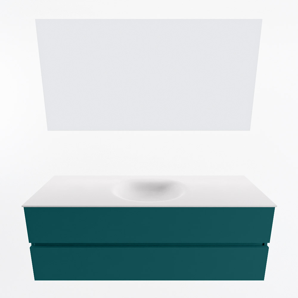 MONDIAZ VICA 140cm mueble de baño Smag 2 cajones. Lavabo MOON Centro sin orificio color Talc con espejo LED. 4 MONDIAZ VICA 140cm mueble de baño Smag 2 cajones. Lavabo MOON Centro sin orificio color Talc con espejo LED. - Imagen 5