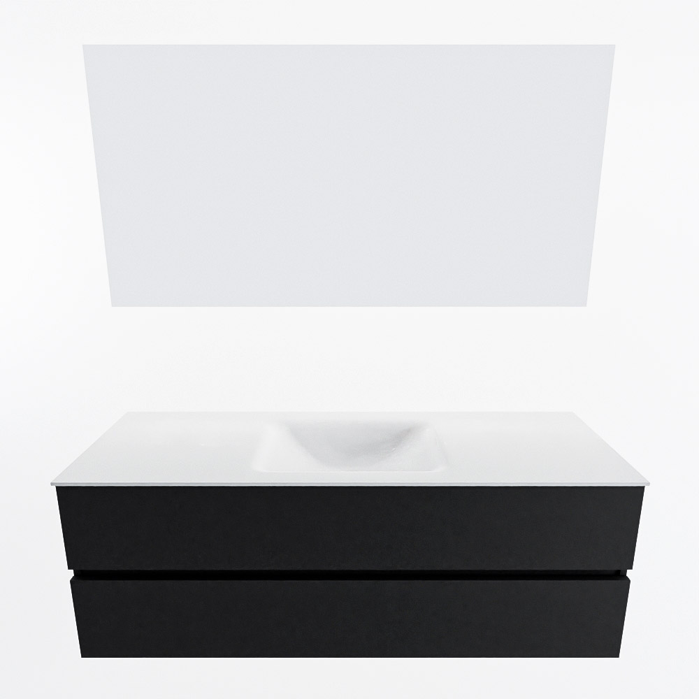 MONDIAZ VICA 140cm mueble de baño Urban 2 cajones. Lavabo CLOUD Centro sin orificio color Talc con espejo LED. 4 MONDIAZ VICA 140cm mueble de baño Urban 2 cajones. Lavabo CLOUD Centro sin orificio color Talc con espejo LED. - Imagen 5