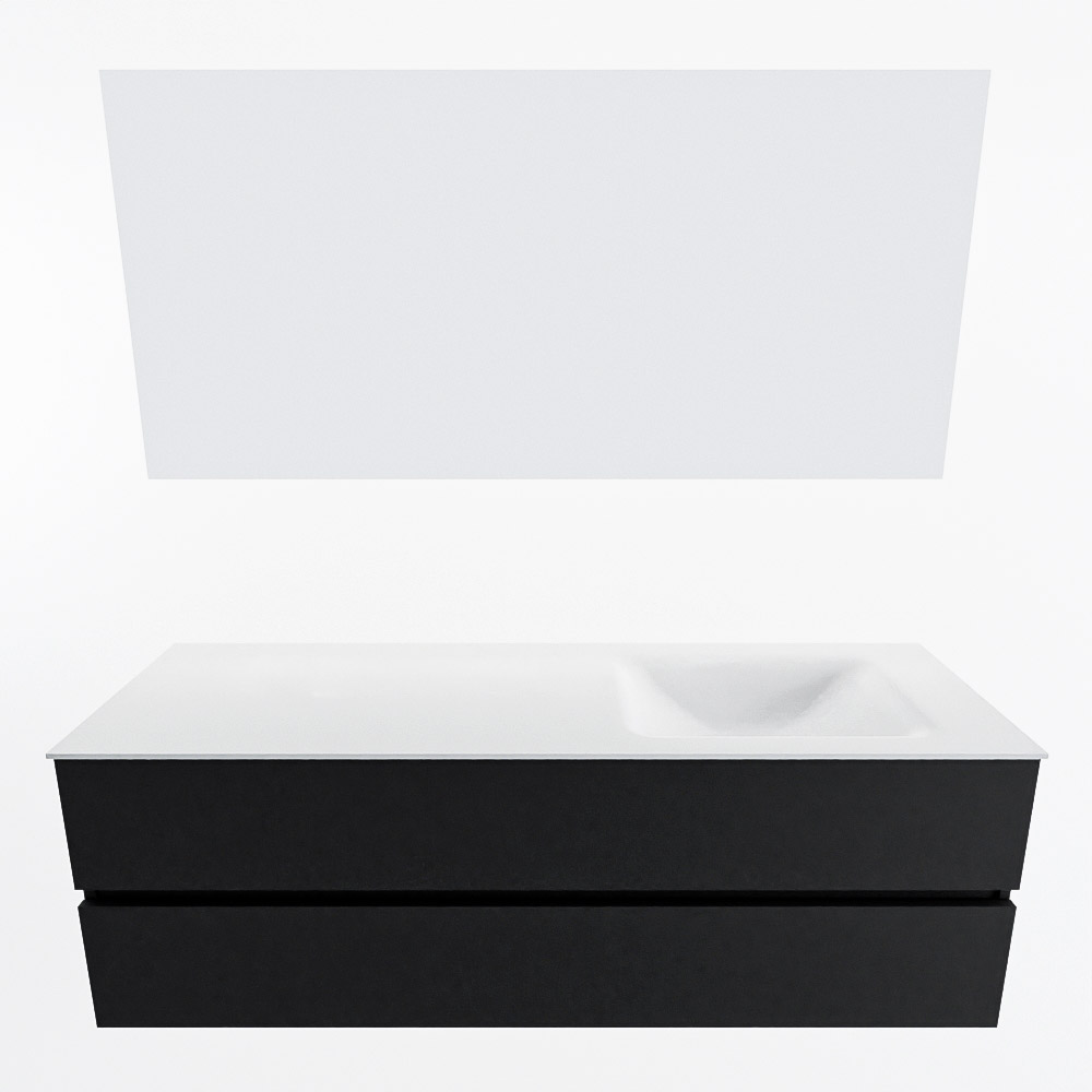 MONDIAZ VICA 150cm mueble de baño Urban 2 cajones. Lavabo CLOUD Derecho sin orificio color Talc con espejo LED. 5 MONDIAZ VICA 150cm mueble de baño Urban 2 cajones. Lavabo CLOUD Derecho sin orificio color Talc con espejo LED. - Imagen 5