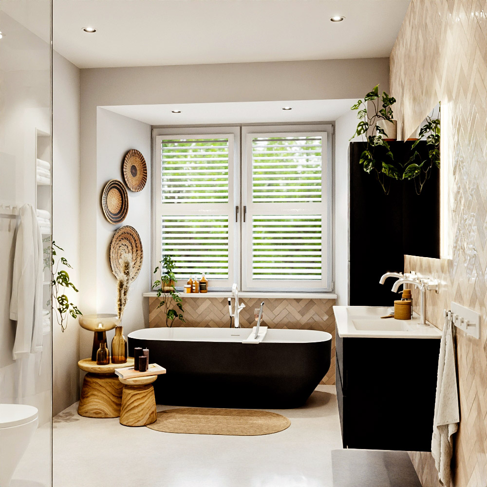 MONDIAZ VICA 120cm mueble de baño Urban 4 cajones. Lavabo DENIA Doble 2 orificios color Blanco brillo con espejo LED. 3 MONDIAZ VICA 120cm mueble de baño Urban 4 cajones. Lavabo DENIA Doble 2 orificios color Blanco brillo con espejo LED. - Imagen 3