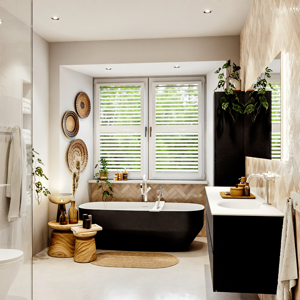 MONDIAZ VICA 180cm mueble de baño Urban 4 cajones. Lavabo MOON Derecho 1 orificio color Talc con espejo LED. 3 MONDIAZ VICA 180cm mueble de baño Urban 4 cajones. Lavabo MOON Derecho 1 orificio color Talc con espejo LED. - Imagen 3