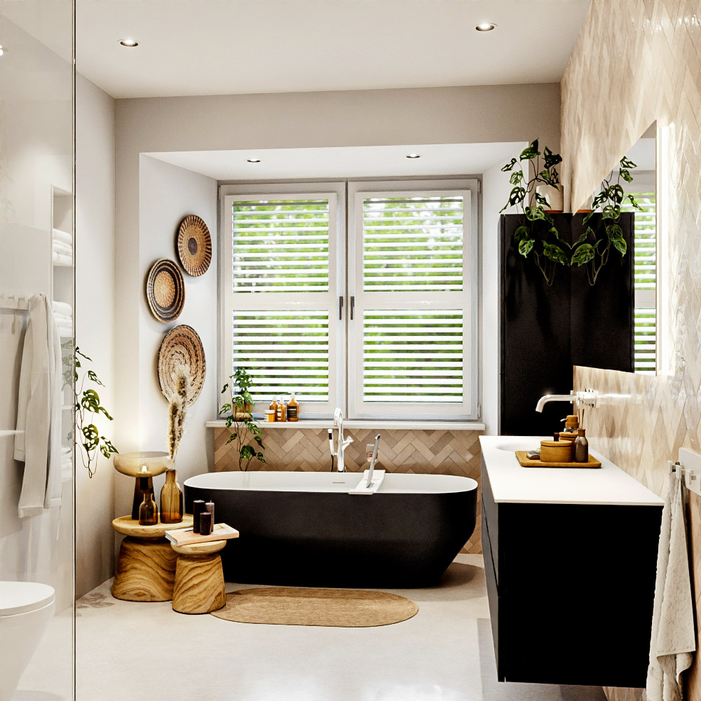 MONDIAZ VICA 180cm mueble de baño Urban 4 cajones. Lavabo MOON Izquierda sin orificio color Talc con espejo LED. 3 MONDIAZ VICA 180cm mueble de baño Urban 4 cajones. Lavabo MOON Izquierda sin orificio color Talc con espejo LED. - Imagen 3