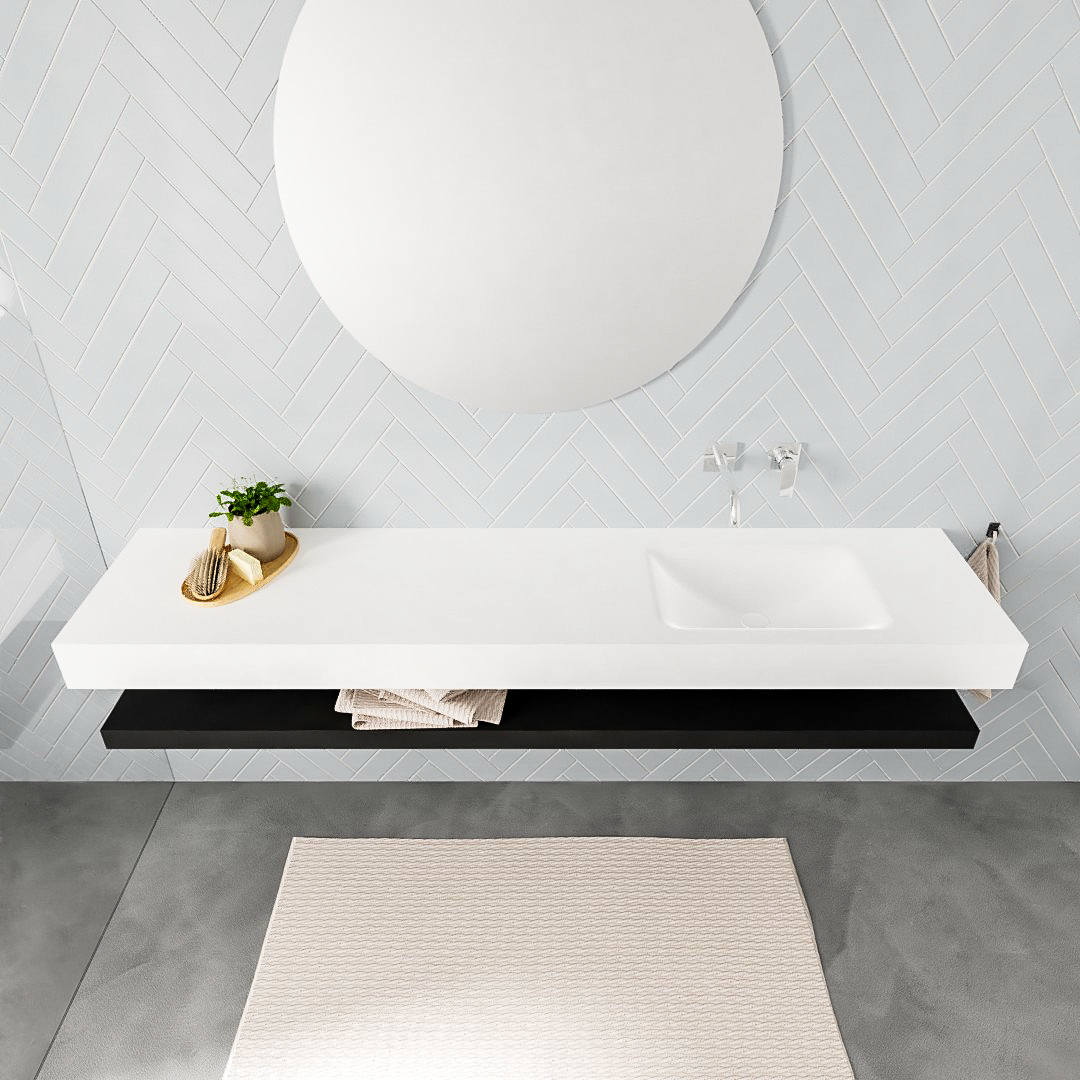 Mueble de baño suspendido ALAN 200 cm - Imagen 8