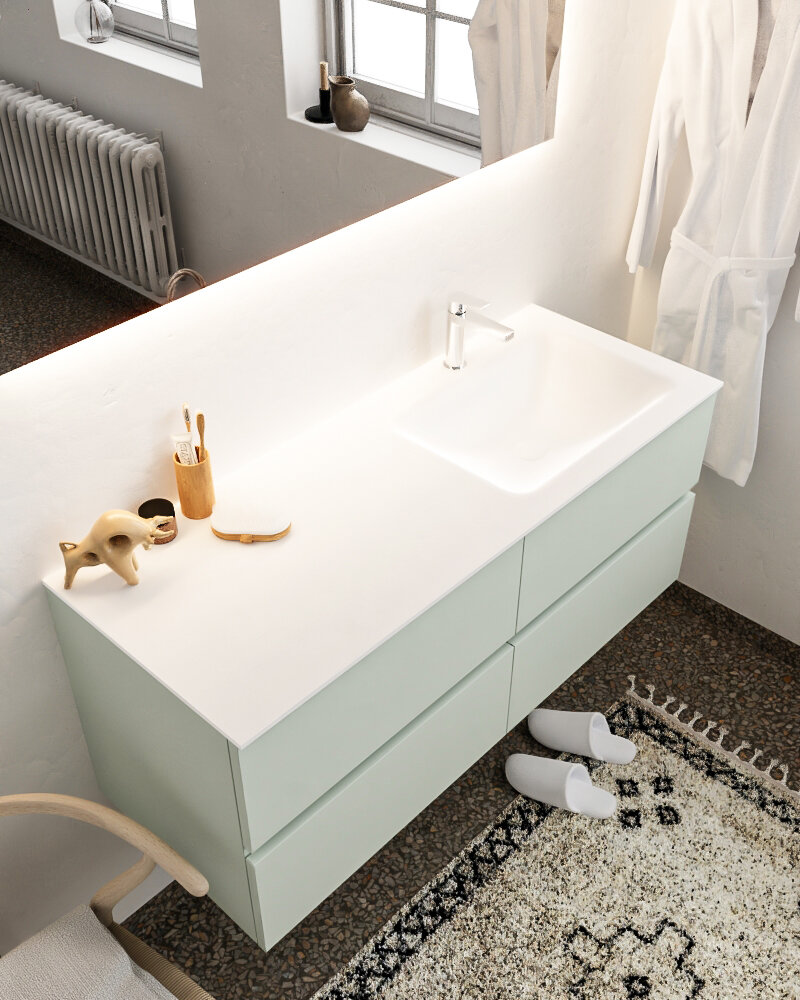 MONDIAZ VICA 120cm mueble de baño Greey 4 cajones lavabo CLOUD Derecho 1 orificio con espejo LED. 1 MONDIAZ VICA 120cm mueble de baño Greey 4 cajones lavabo CLOUD Derecho 1 orificio con espejo LED.