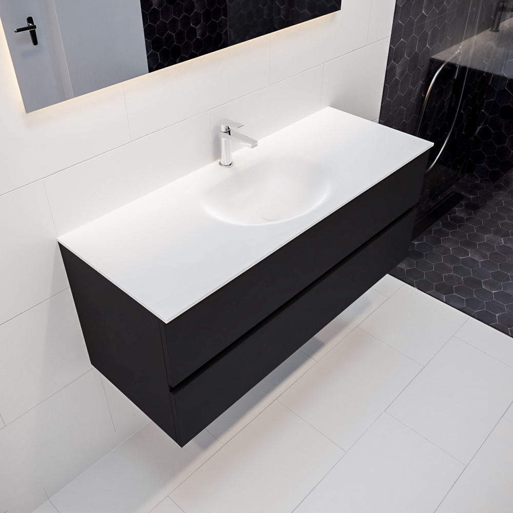 MONDIAZ VICA 120cm mueble de baño Urban 2 cajones lavabo MOON Centro 1 orificio con espejo LED. 1 MONDIAZ VICA 120cm mueble de baño Urban 2 cajones lavabo MOON Centro 1 orificio con espejo LED.