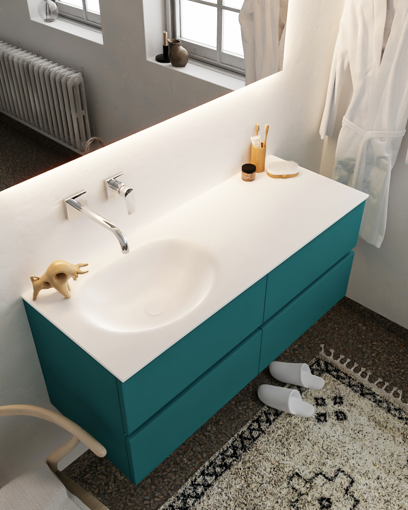 MONDIAZ VICA 120cm mueble de baño Smag 4 cajones lavabo MOON Izquierda sin orificio con espejo LED. 1 MONDIAZ VICA 120cm mueble de baño Smag 4 cajones lavabo MOON Izquierda sin orificio con espejo LED.