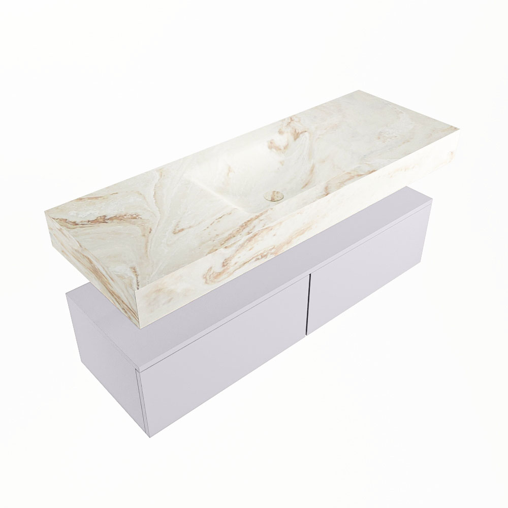 MONDIAZ ALAN-DLUX 130cm mueble de baño Cale 2 cajones. Lavabo CLOUD Centro 1 orificio color Frappe. 5 MONDIAZ ALAN-DLUX 130cm mueble de baño Cale 2 cajones. Lavabo CLOUD Centro 1 orificio color Frappe. - Imagen 5