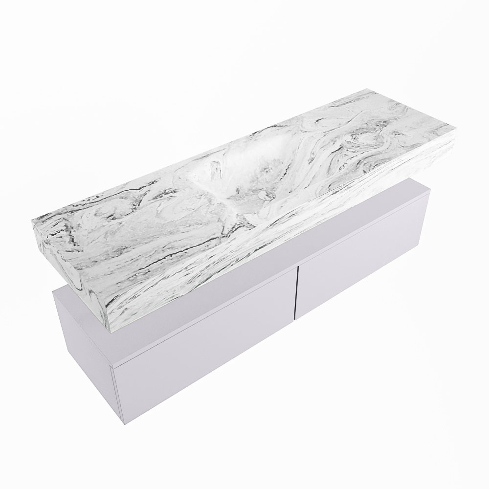 MONDIAZ ALAN-DLUX 150cm mueble de baño Cale 2 cajones. Lavabo CLOUD Centro 1 orificio color Glace. 5 MONDIAZ ALAN-DLUX 150cm mueble de baño Cale 2 cajones. Lavabo CLOUD Centro 1 orificio color Glace. - Imagen 5
