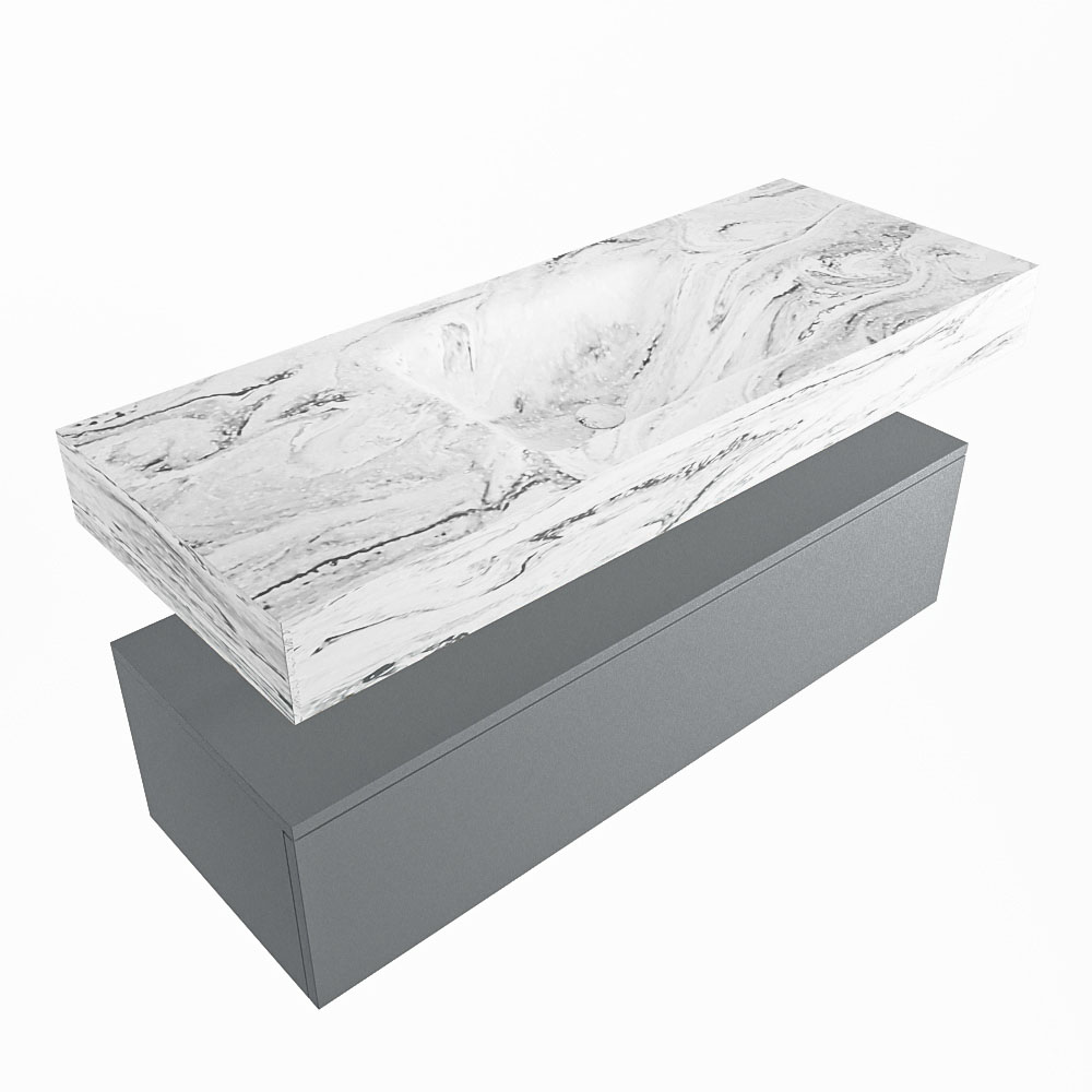 MONDIAZ ALAN-DLUX 120cm mueble de baño Plata 1 cajón. Lavabo CLOUD Centro sin orificios color Glace. 5 MONDIAZ ALAN-DLUX 120cm mueble de baño Plata 1 cajón. Lavabo CLOUD Centro sin orificios color Glace. - Imagen 5