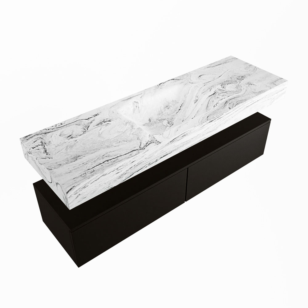 MONDIAZ ALAN-DLUX 150cm mueble de baño Urban 2 cajones. Lavabo CLOUD Centro 1 orificio color Glace. 5 MONDIAZ ALAN-DLUX 150cm mueble de baño Urban 2 cajones. Lavabo CLOUD Centro 1 orificio color Glace. - Imagen 5