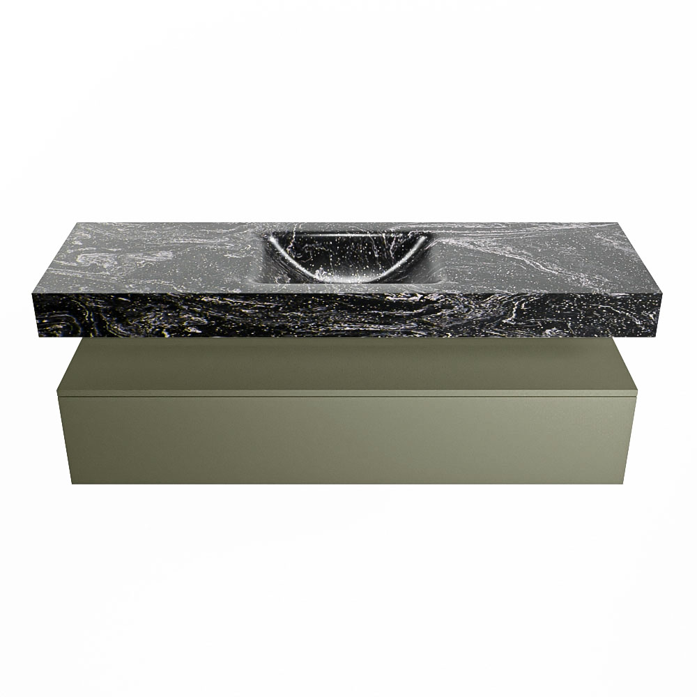 MONDIAZ ALAN-DLUX 150cm mueble de baño Army 1 cajón. Lavabo CLOUD Centro 1 orificio color Lava. 4 MONDIAZ ALAN-DLUX 150cm mueble de baño Army 1 cajón. Lavabo CLOUD Centro 1 orificio color Lava. - Imagen 4