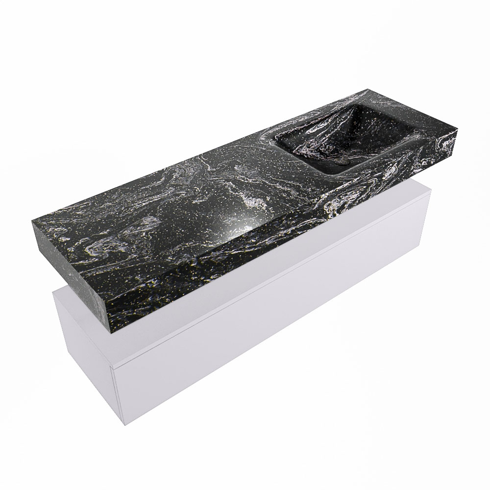 MONDIAZ ALAN-DLUX 150cm mueble de baño Cale 1 cajón. Lavabo CLOUD Derecho sin orificios color Lava. 5 MONDIAZ ALAN-DLUX 150cm mueble de baño Cale 1 cajón. Lavabo CLOUD Derecho sin orificios color Lava. - Imagen 5