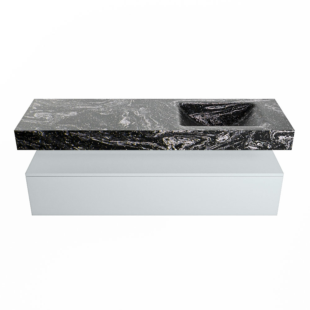 MONDIAZ ALAN-DLUX 150cm mueble de baño Clay 1 cajón. Lavabo CLOUD Derecho 1 orificio color Lava. 4 MONDIAZ ALAN-DLUX 150cm mueble de baño Clay 1 cajón. Lavabo CLOUD Derecho 1 orificio color Lava. - Imagen 4
