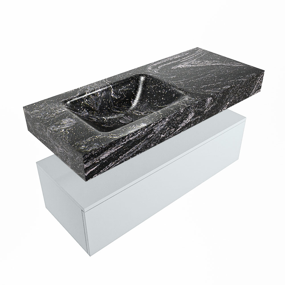 MONDIAZ ALAN-DLUX 110cm mueble de baño Clay 1 cajón. Lavabo CLOUD Izquierda sin orificios color Lava. 5 MONDIAZ ALAN-DLUX 110cm mueble de baño Clay 1 cajón. Lavabo CLOUD Izquierda sin orificios color Lava. - Imagen 5