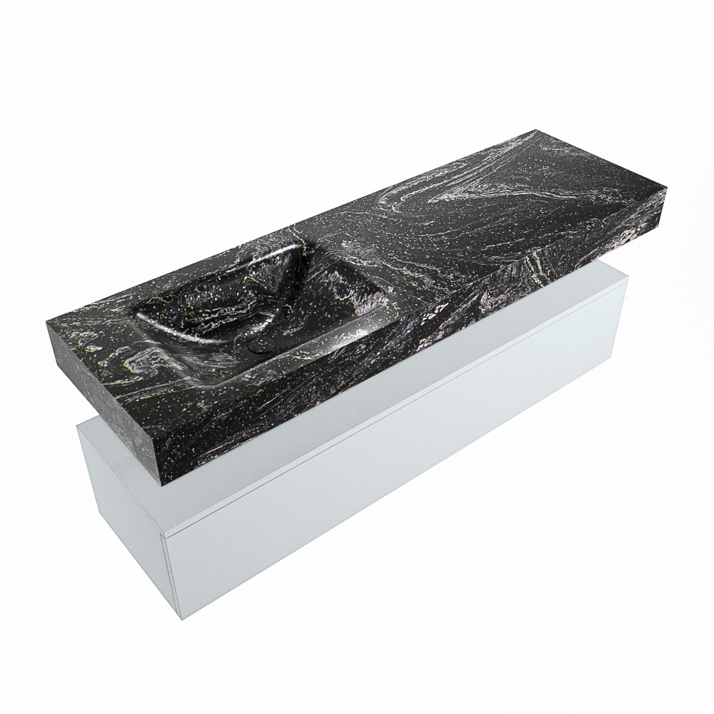 MONDIAZ ALAN-DLUX 150cm mueble de baño Clay 1 cajón. Lavabo CLOUD Izquierda sin orificios color Lava. 5 MONDIAZ ALAN-DLUX 150cm mueble de baño Clay 1 cajón. Lavabo CLOUD Izquierda sin orificios color Lava. - Imagen 5