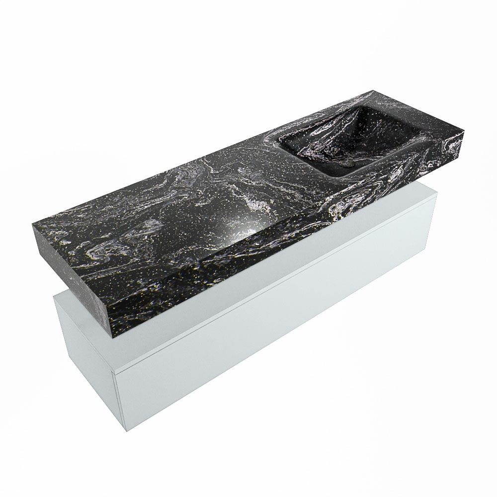 MONDIAZ ALAN-DLUX 150cm mueble de baño Clay 1 cajón. Lavabo CLOUD Derecho sin orificios color Lava. 5 MONDIAZ ALAN-DLUX 150cm mueble de baño Clay 1 cajón. Lavabo CLOUD Derecho sin orificios color Lava. - Imagen 5