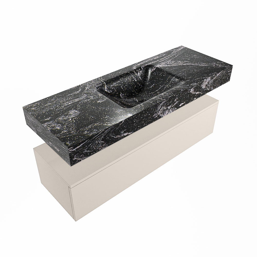MONDIAZ ALAN-DLUX 130cm mueble de baño Linen 1 cajón. Lavabo CLOUD Centro sin orificios color Lava. 5 MONDIAZ ALAN-DLUX 130cm mueble de baño Linen 1 cajón. Lavabo CLOUD Centro sin orificios color Lava. - Imagen 5
