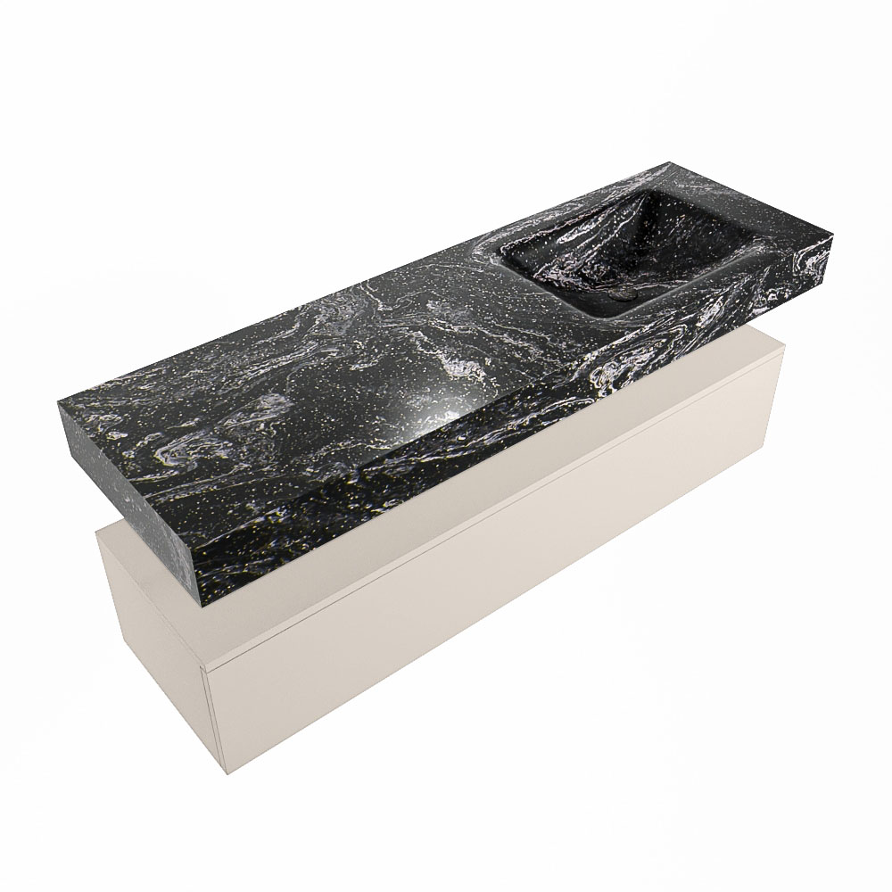 MONDIAZ ALAN-DLUX 150cm mueble de baño Linen 1 cajón. Lavabo CLOUD Derecho 1 orificio color Lava. 5 MONDIAZ ALAN-DLUX 150cm mueble de baño Linen 1 cajón. Lavabo CLOUD Derecho 1 orificio color Lava. - Imagen 5