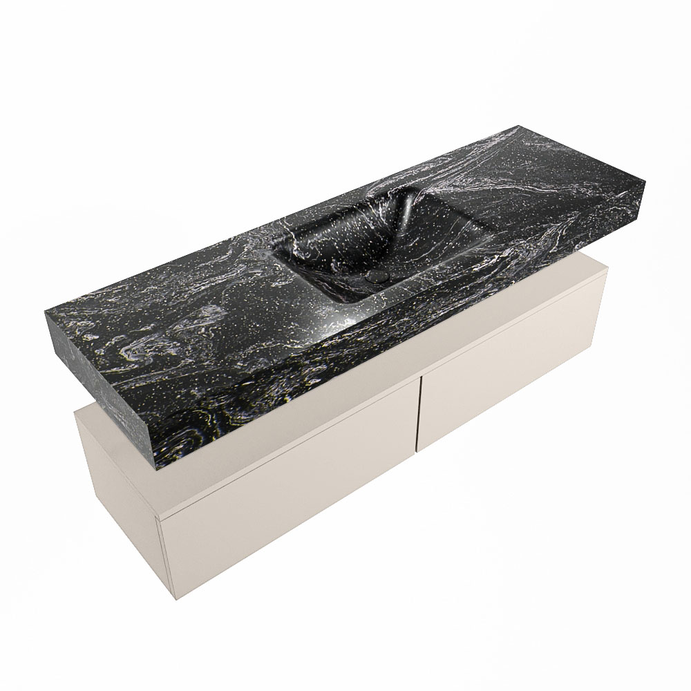 MONDIAZ ALAN-DLUX 150cm mueble de baño Linen 2 cajones. Lavabo CLOUD Centro sin orificios color Lava. 5 MONDIAZ ALAN-DLUX 150cm mueble de baño Linen 2 cajones. Lavabo CLOUD Centro sin orificios color Lava. - Imagen 5