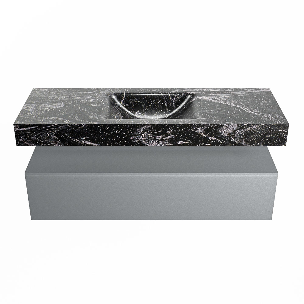 MONDIAZ ALAN-DLUX 130cm mueble de baño Plata 1 cajón. Lavabo CLOUD Centro 1 orificio color Lava. 4 MONDIAZ ALAN-DLUX 130cm mueble de baño Plata 1 cajón. Lavabo CLOUD Centro 1 orificio color Lava. - Imagen 4