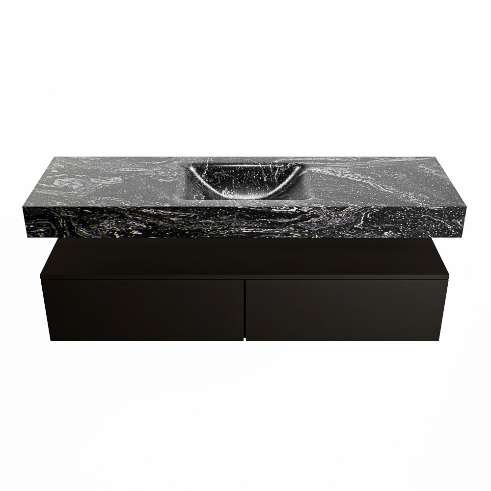MONDIAZ ALAN-DLUX 150cm mueble de baño Urban 2 cajones. Lavabo CLOUD Centro sin orificios color Lava. 4 MONDIAZ ALAN-DLUX 150cm mueble de baño Urban 2 cajones. Lavabo CLOUD Centro sin orificios color Lava. - Imagen 4
