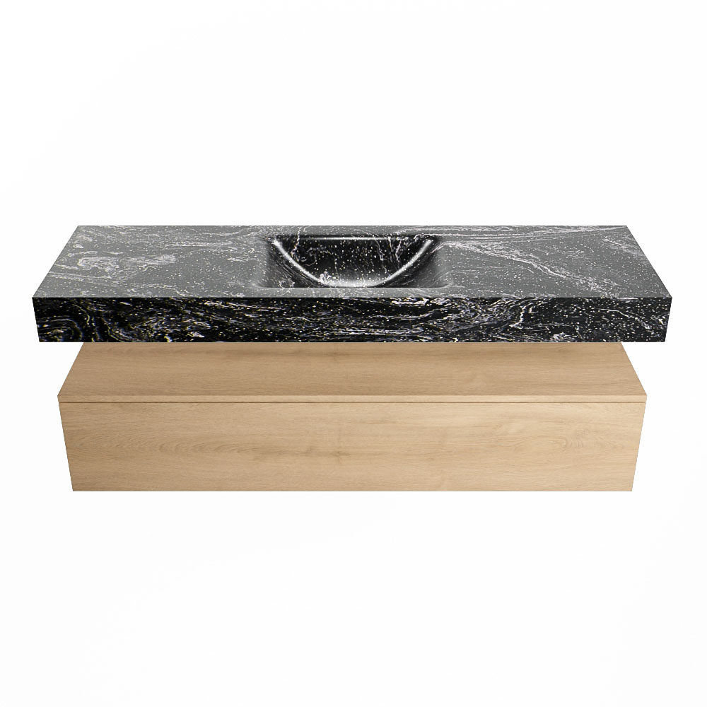 MONDIAZ ALAN-DLUX 150cm mueble de baño Washed Oak 1 cajón. Lavabo CLOUD Centro 1 orificio color Lava. 4 MONDIAZ ALAN-DLUX 150cm mueble de baño Washed Oak 1 cajón. Lavabo CLOUD Centro 1 orificio color Lava. - Imagen 4