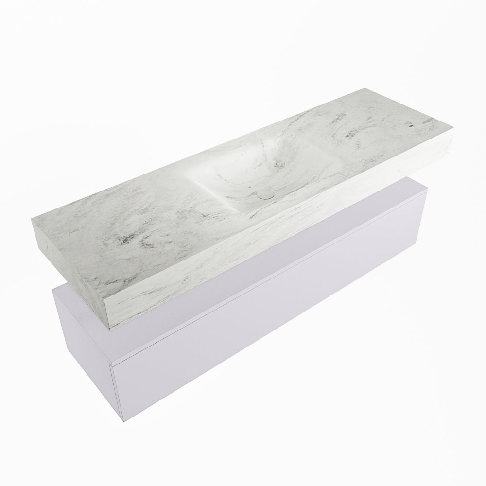 MONDIAZ ALAN-DLUX 150cm mueble de baño Cale 1 cajón. Lavabo CLOUD Centro sin orificios color Opalo. 5 MONDIAZ ALAN-DLUX 150cm mueble de baño Cale 1 cajón. Lavabo CLOUD Centro sin orificios color Opalo. - Imagen 5